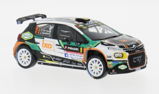 Citroen C3 Rally2 No.9 Rally de Wallonie 2024 De Cecco/Humblet - 1:43